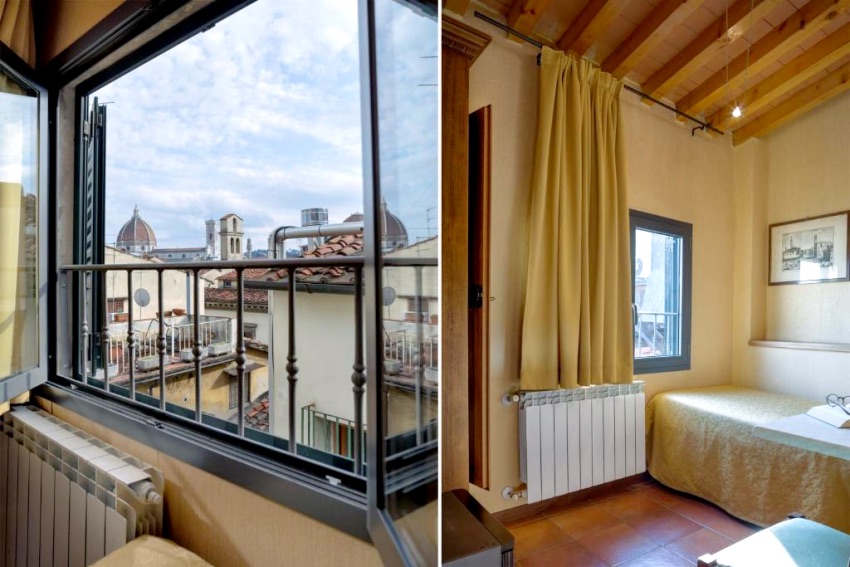 Hotel Kursaal e Ausonia Firenze con camere con vista su firenze