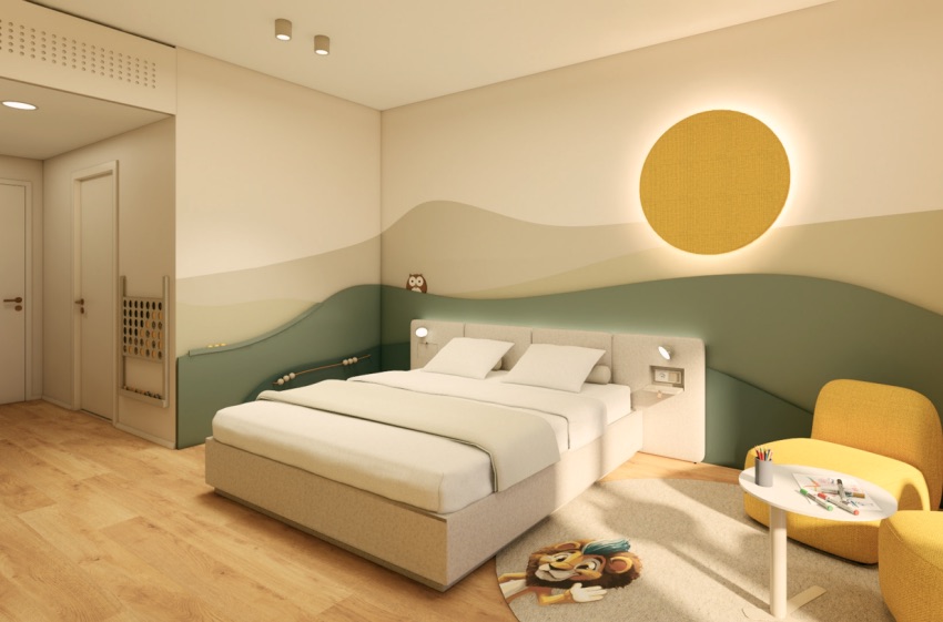camera per famiglie al family hotel vinilia alle terme olimia in slovenia