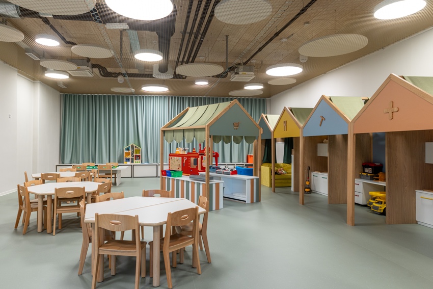 stanza giochi per bambini del family hotel vilinia in slovenia